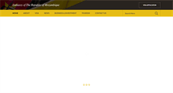 Desktop Screenshot of embamoc-indonesia.com